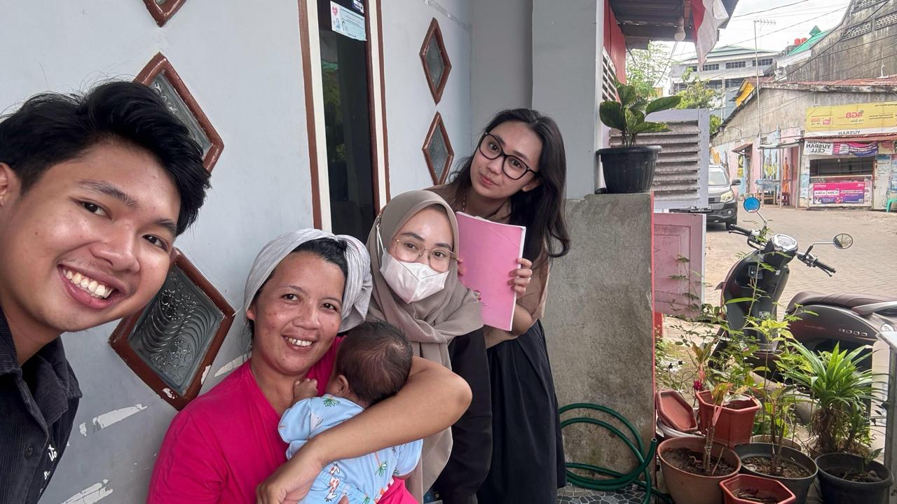 Kunjungan ke ibu nurjannah